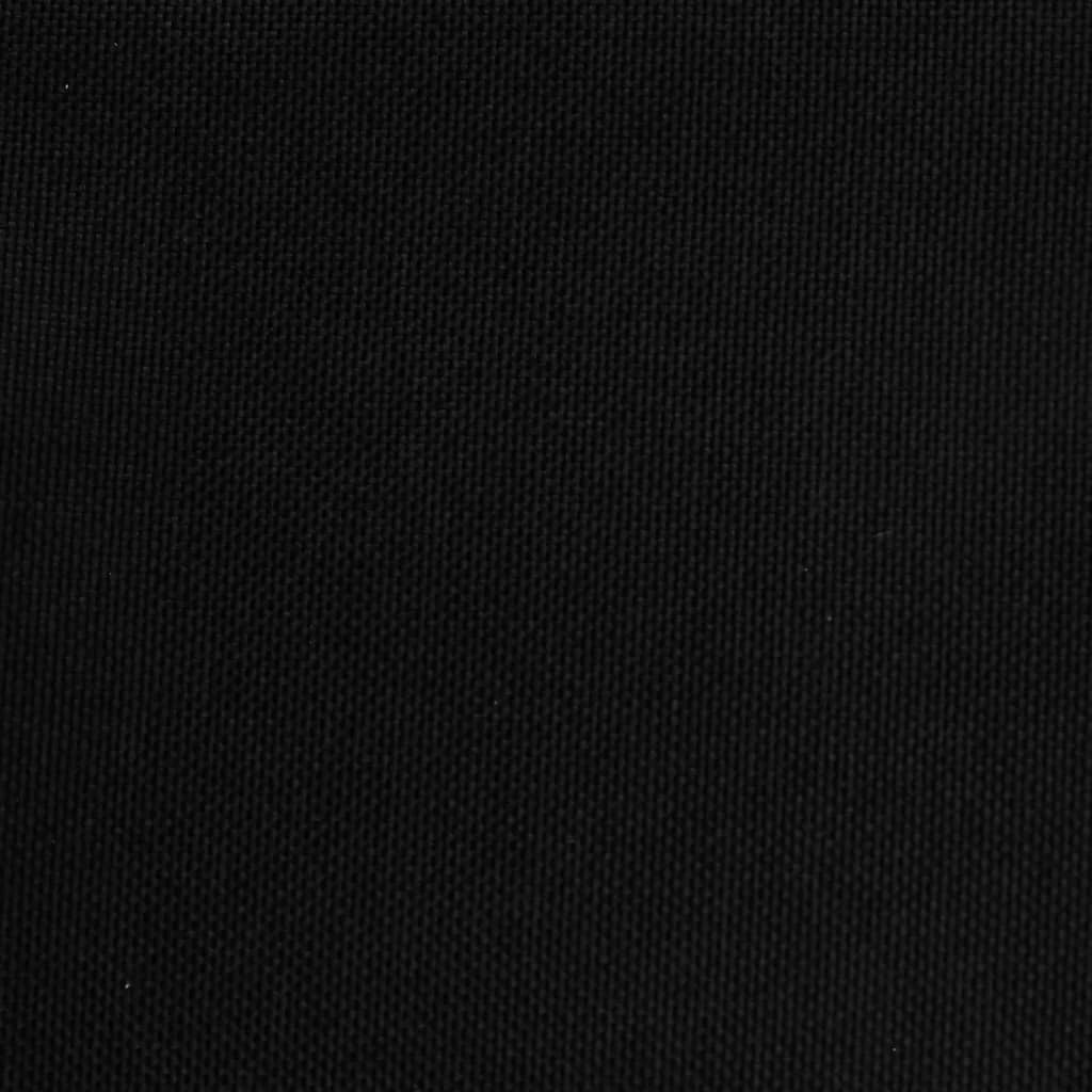Voetenbank 51x41x40 cm stof zwart