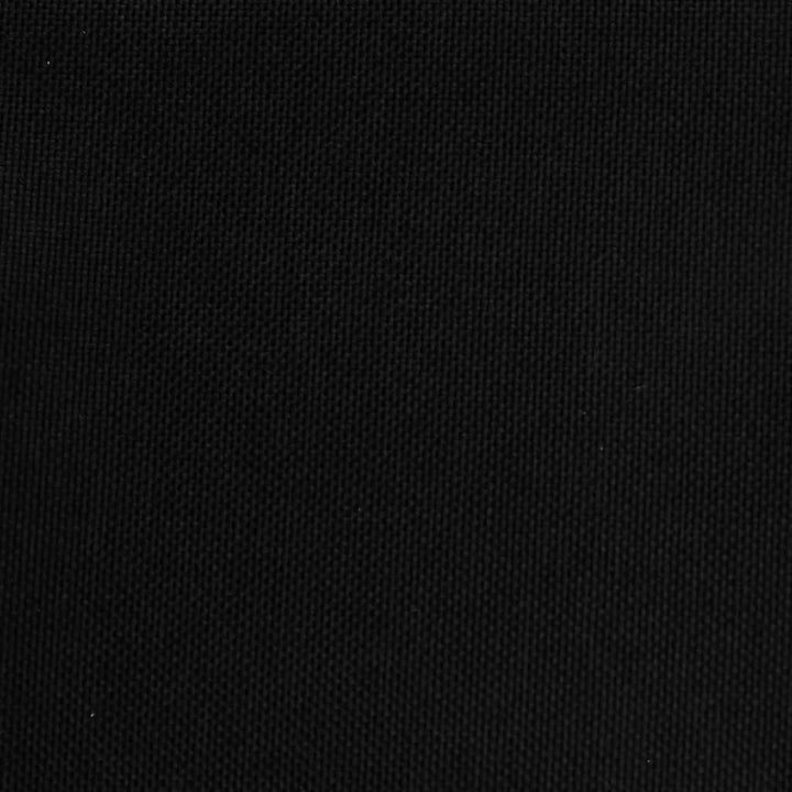 Voetenbank 51x41x40 cm stof zwart