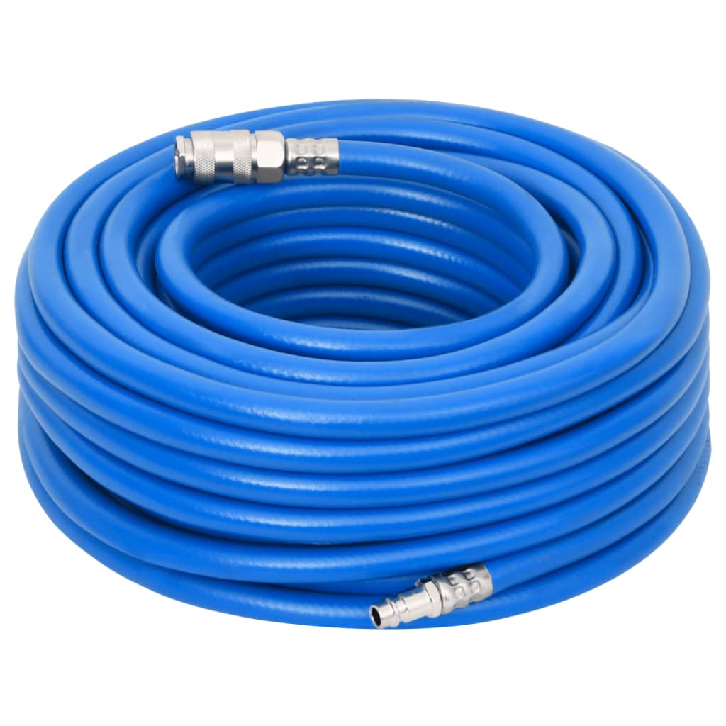 Luchtslang 50 m PVC blauw