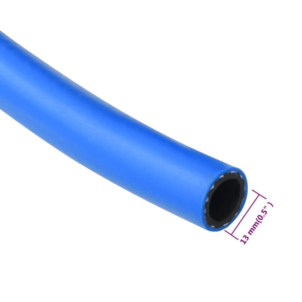 Luchtslang 50 m PVC blauw