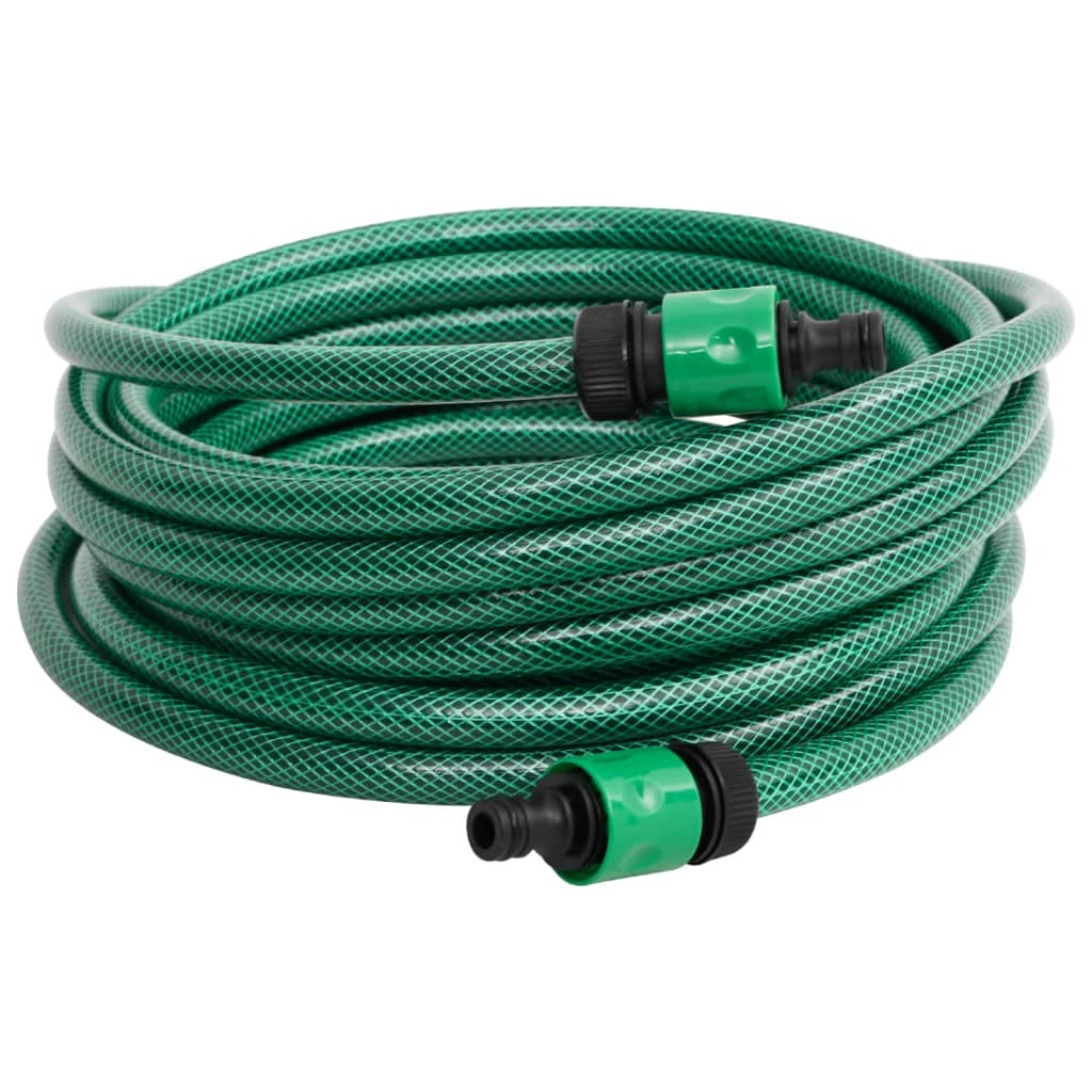 Zwembadslang 10 m PVC groen