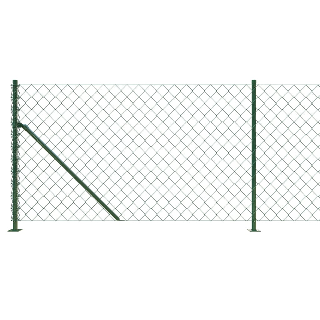 Gaashek met flens 1x25 m groen