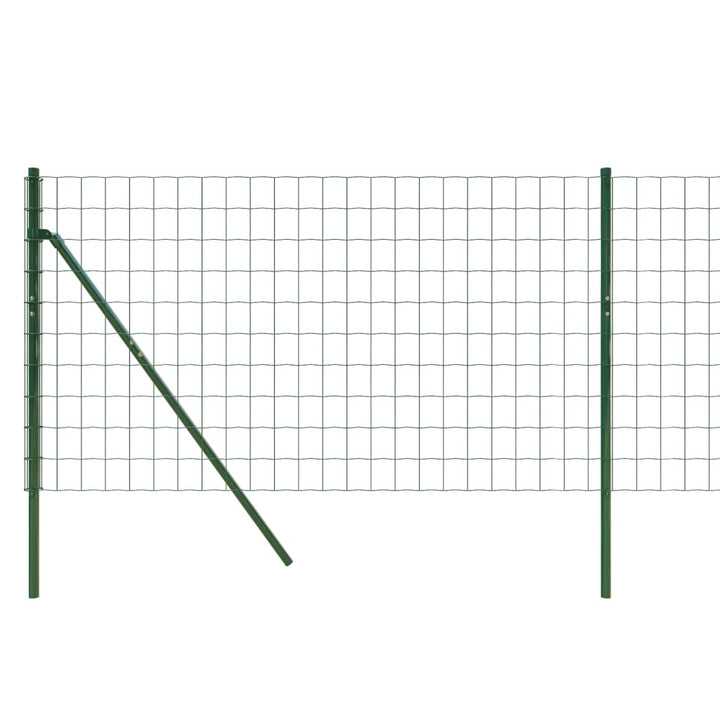 Draadgaashek 1x25 m gegalvaniseerd staal groen