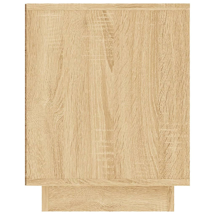 Tv-meubel 80x35x45 cm bewerkt hout sonoma eikenkleurig