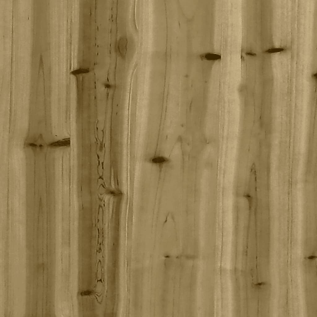 Tuinvoetenbank met kussen geïmpregneerd grenenhout