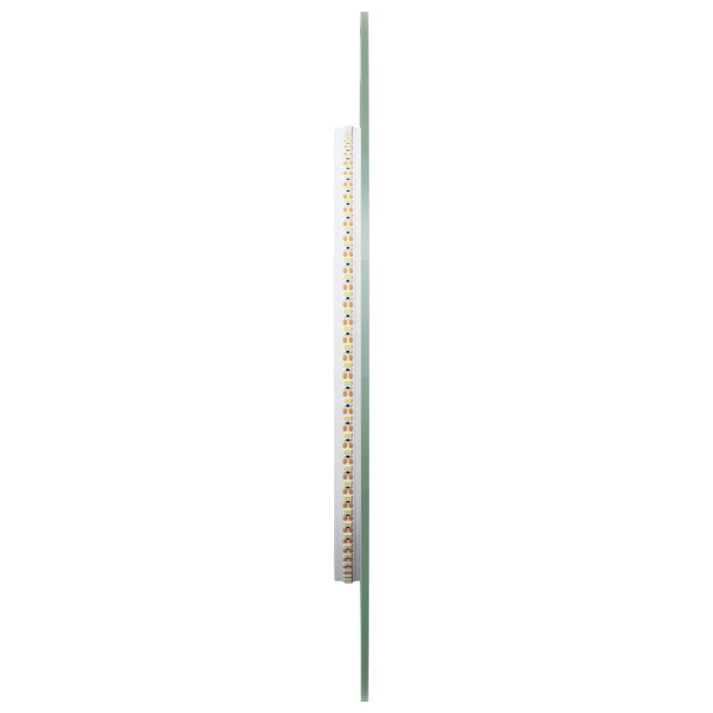 Badkamerspiegel LED ovaal 80x35 cm