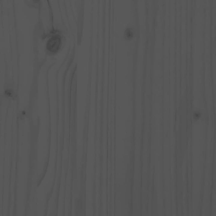 7-delige Tuinbarset massief grenenhout grijs