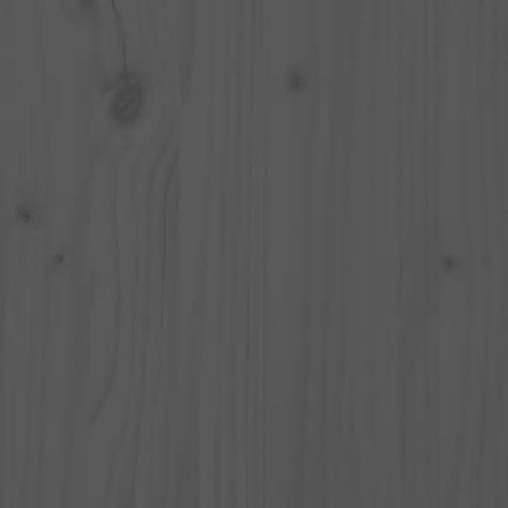 5-delige Tuinbarset massief grenenhout grijs