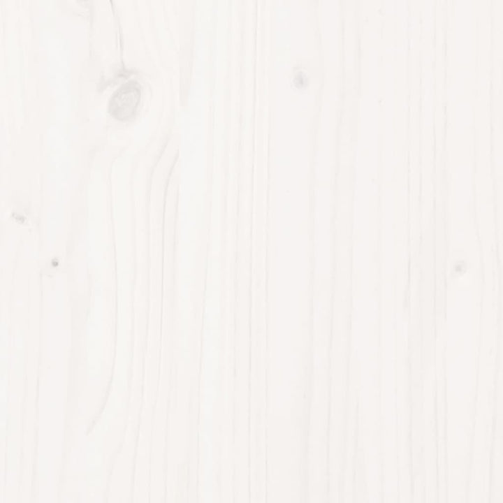 Tuinbank 110x38x45 cm massief grenenhout wit