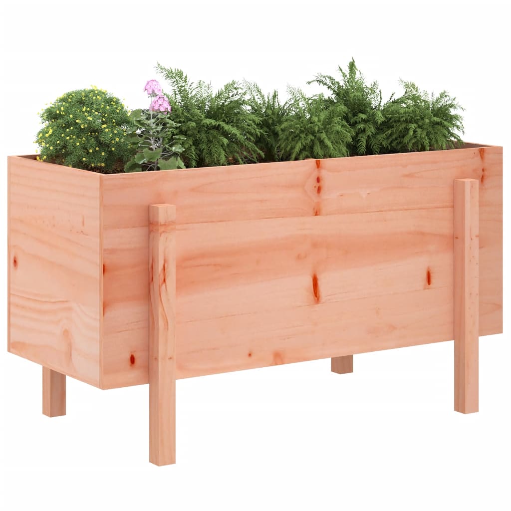 Plantenbak verhoogd 101x50x57 cm massief douglashout