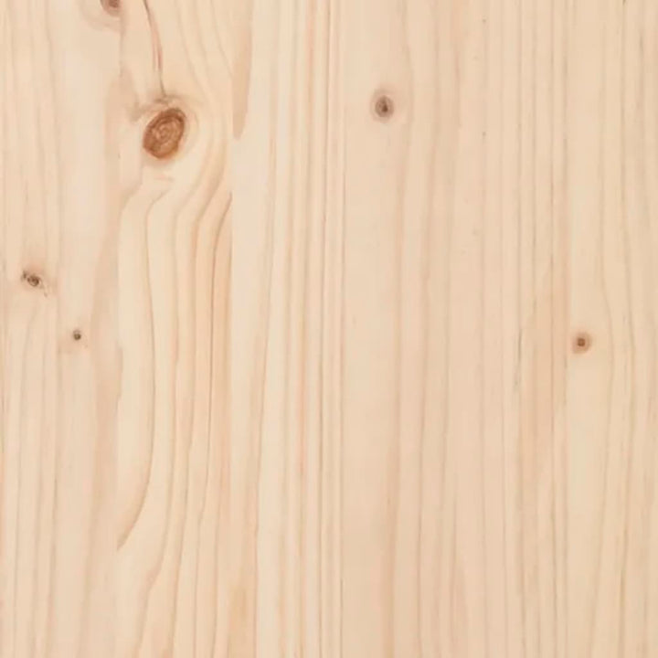 Barkrukken 2 st 40x48,5x115,5 cm massief grenenhout