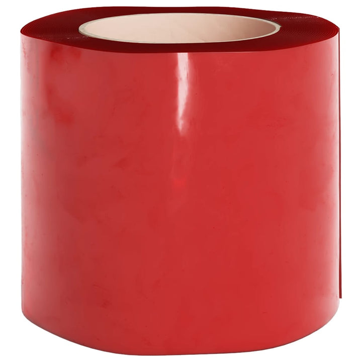 Deurgordijn 200x1,6 mm 50 m PVC rood