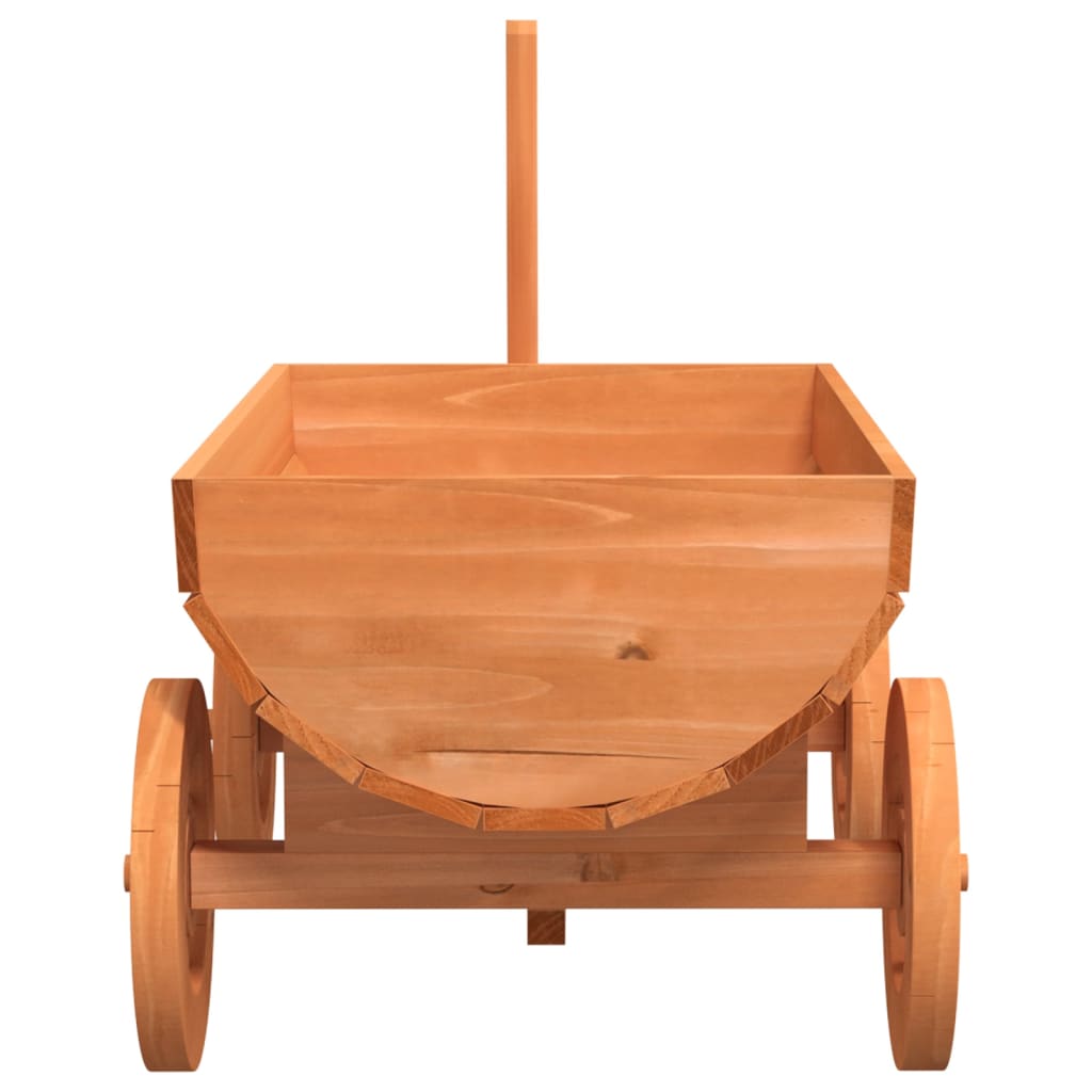 vidaXL Wagen decoratief 70x43x54 cm massief vurenhout