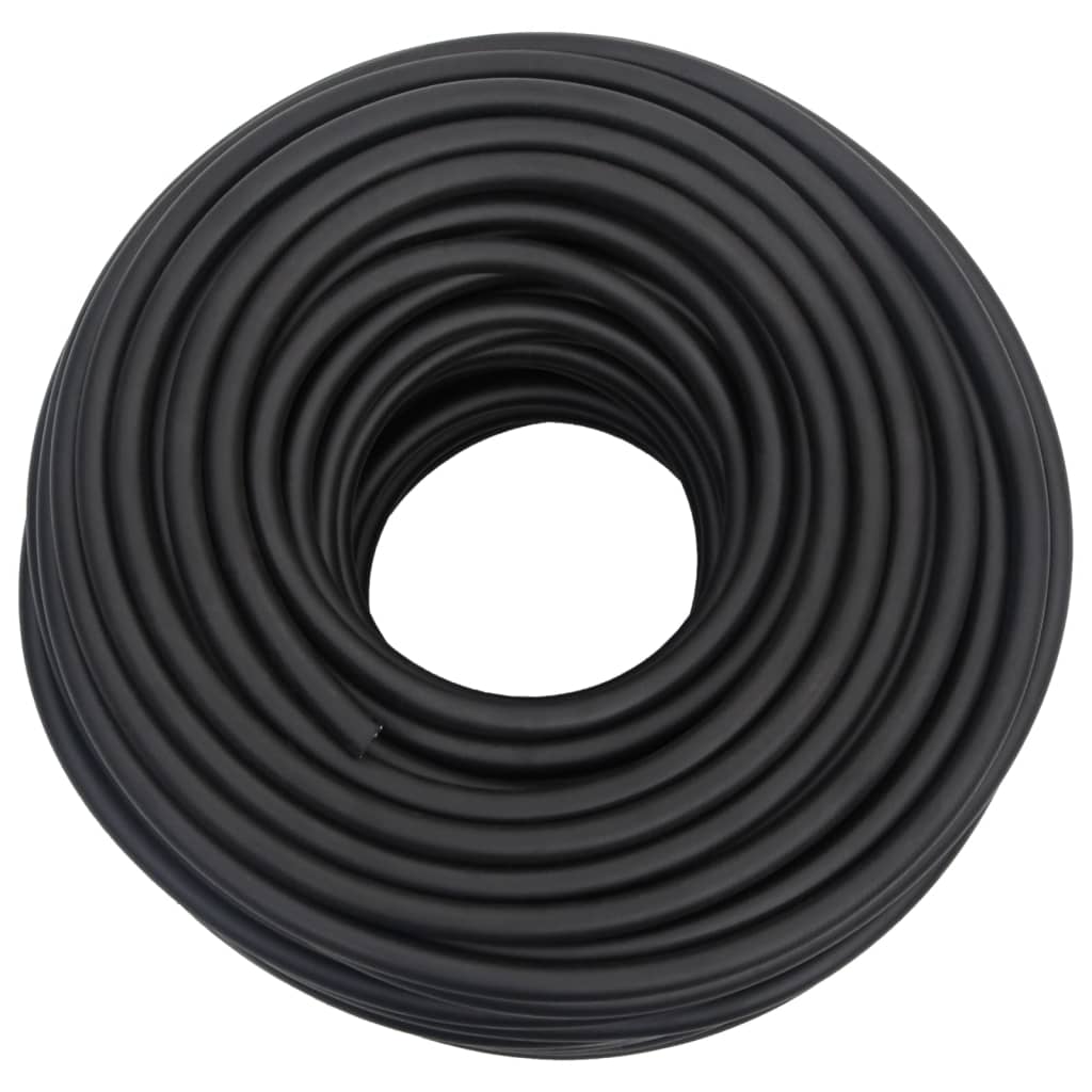 Luchtslang hybride 20 m rubber en PVC zwart