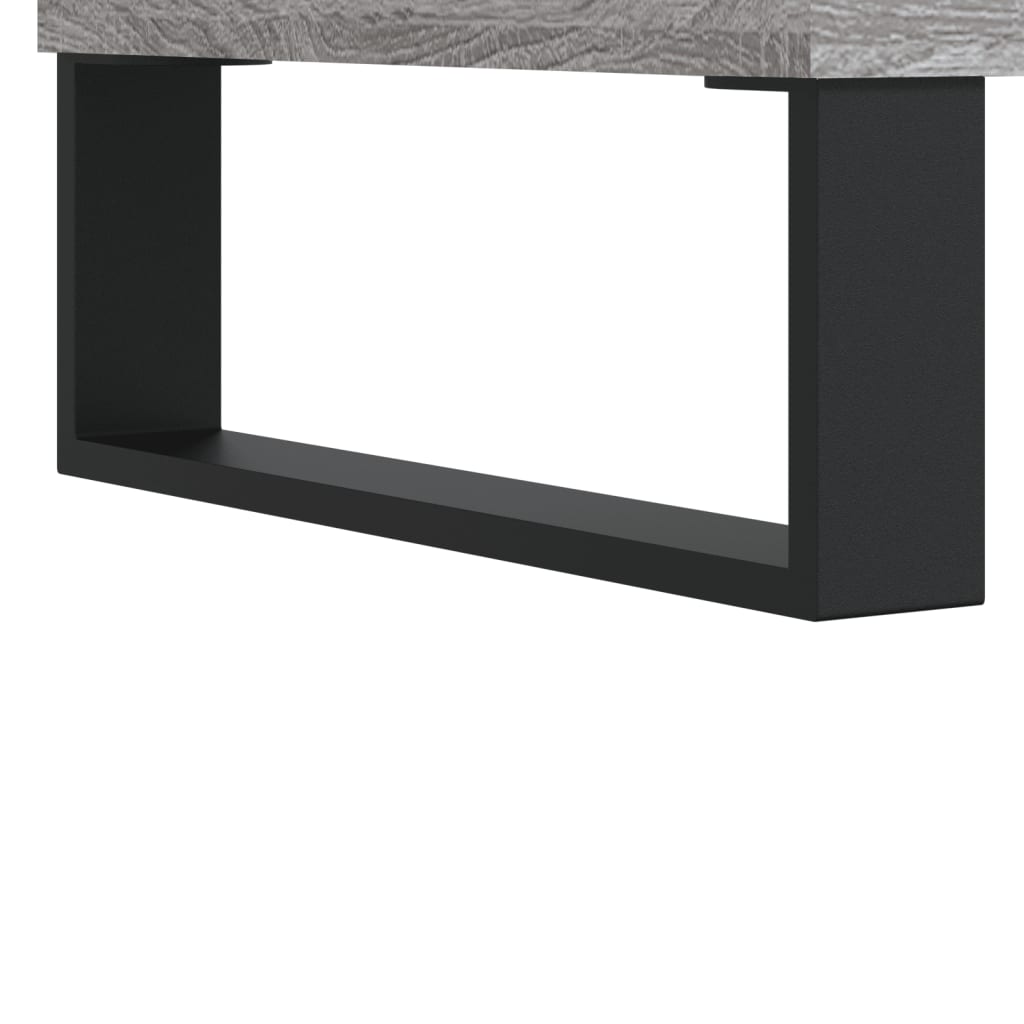 Tv-meubel 150x30x44,5 cm bewerkt hout grijs sonoma eikenkleurig