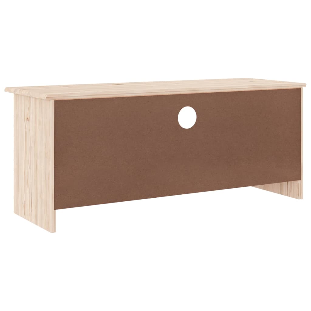 TV-meubel met lades ALTA 100x35x41 cm massief grenenhout