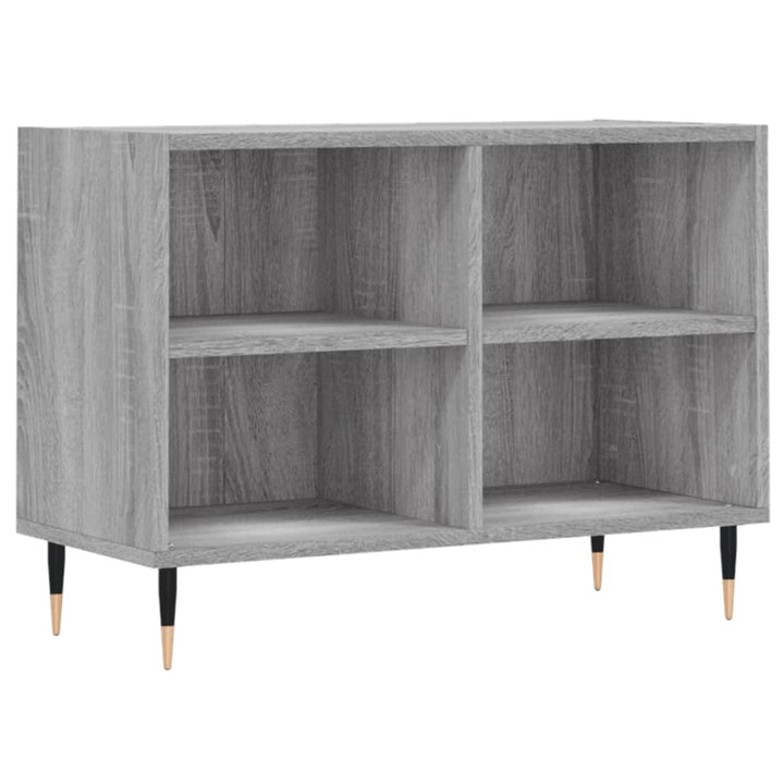 Tv-meubel 69,5x30x50 cm bewerkt hout grijs sonoma eikenkleurig