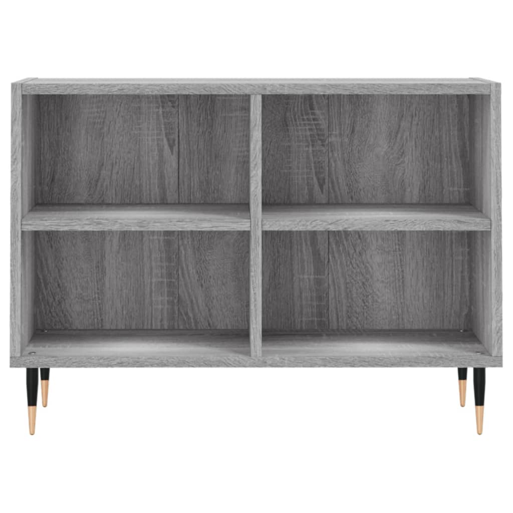 Tv-meubel 69,5x30x50 cm bewerkt hout grijs sonoma eikenkleurig