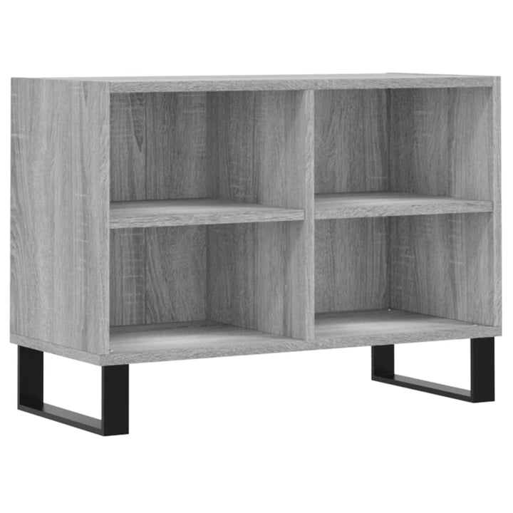 Tv-meubel 69,5x30x50 cm bewerkt hout grijs sonoma eikenkleurig