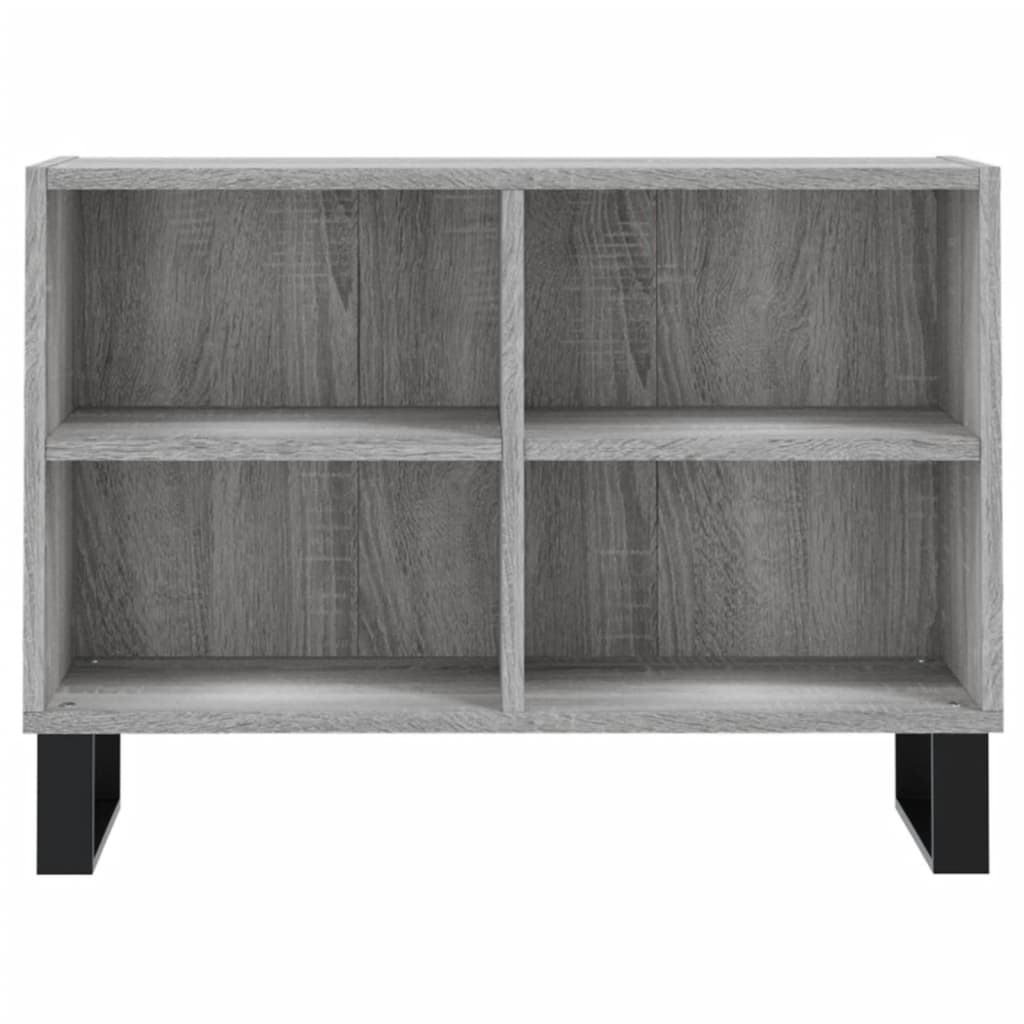 Tv-meubel 69,5x30x50 cm bewerkt hout grijs sonoma eikenkleurig