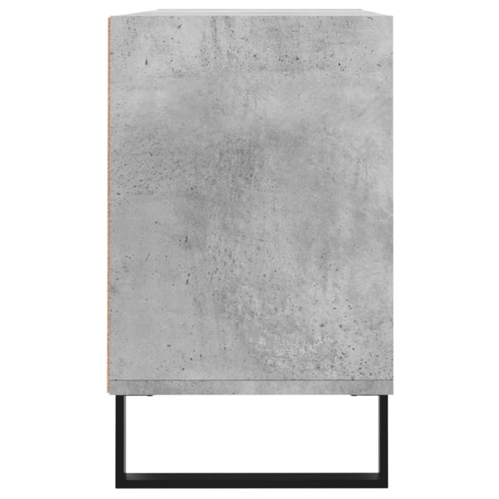 Tv-meubel 103,5x30x50 cm bewerkt hout betongrijs