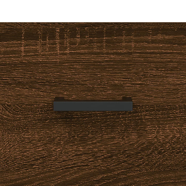 Nachtkastjes 2 st 40x35x47,5 cm bewerkt hout bruin eikenkleur