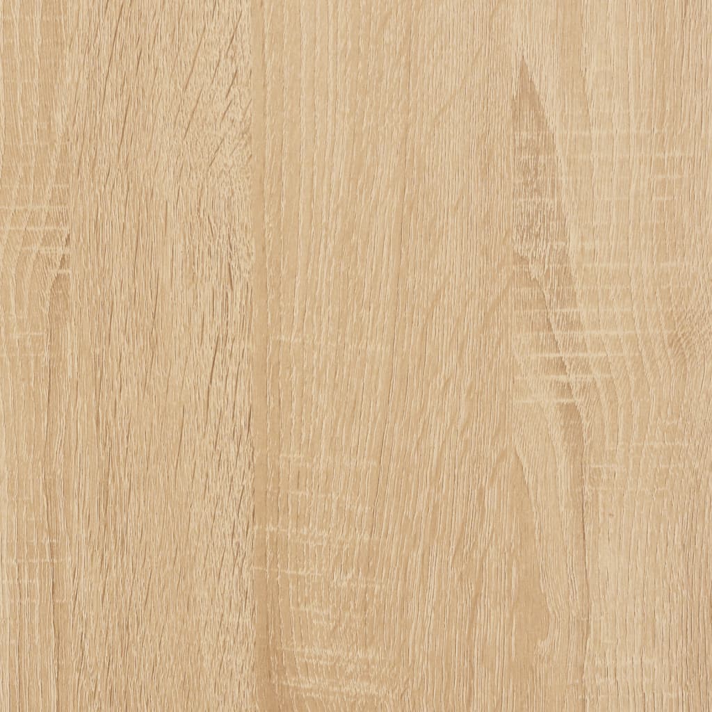 Nachtkastjes 2 st 40x35x47,5 cm bewerkt hout sonoma eikenkleur