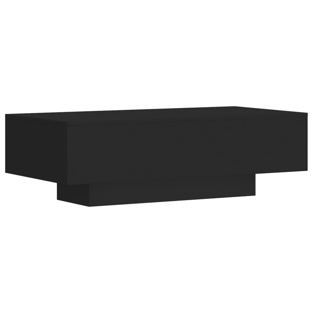 Salontafel 100x49,5x31 cm bewerkt hout zwart