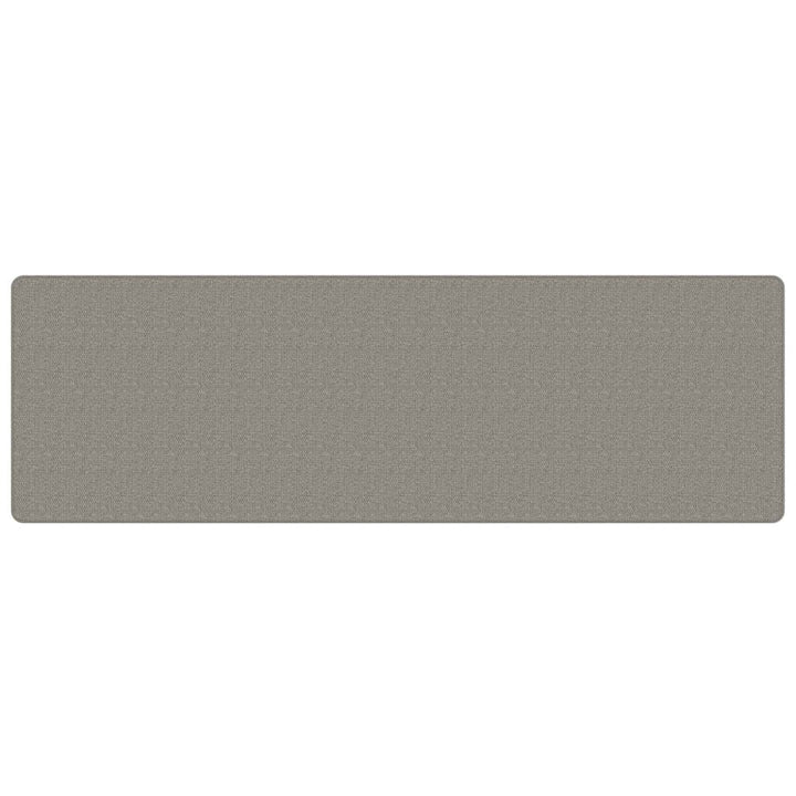 Tapijtloper 80x250 cm sisal-look zilverkleurig