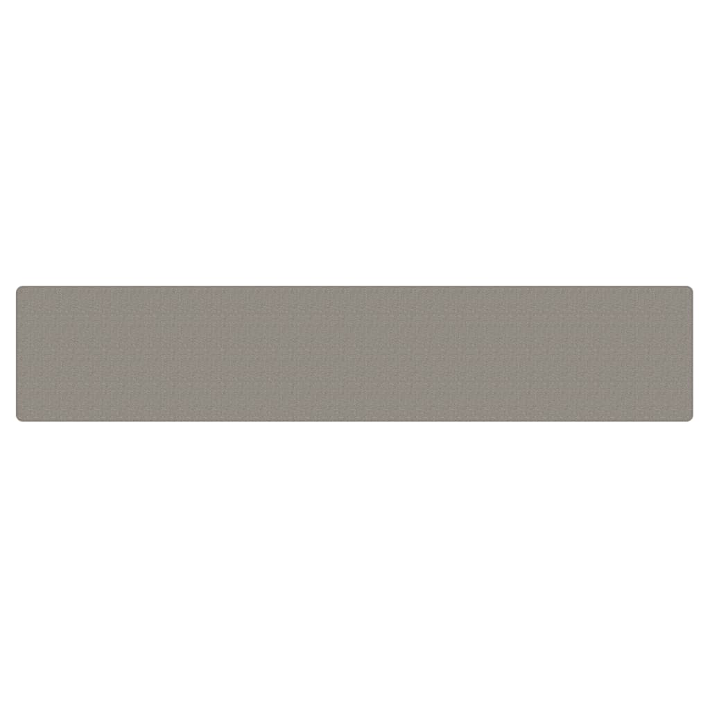 Tapijtloper 80x400 cm sisal-look zilverkleurig