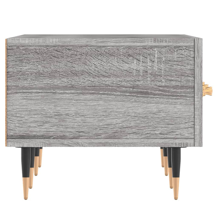 Tv-meubel 150x36x30 cm bewerkt hout grijs sonoma eikenkleurig