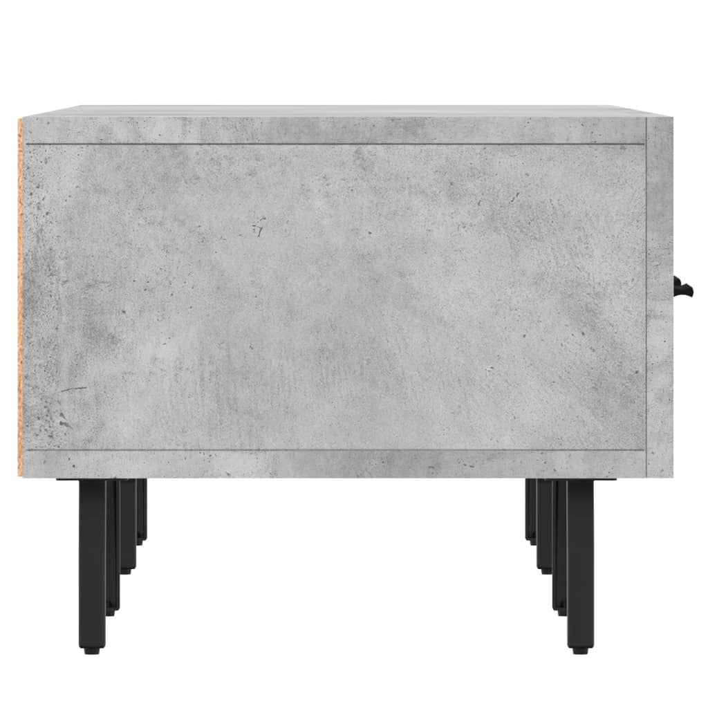 Tv-meubel 150x36x30 cm bewerkt hout betongrijs