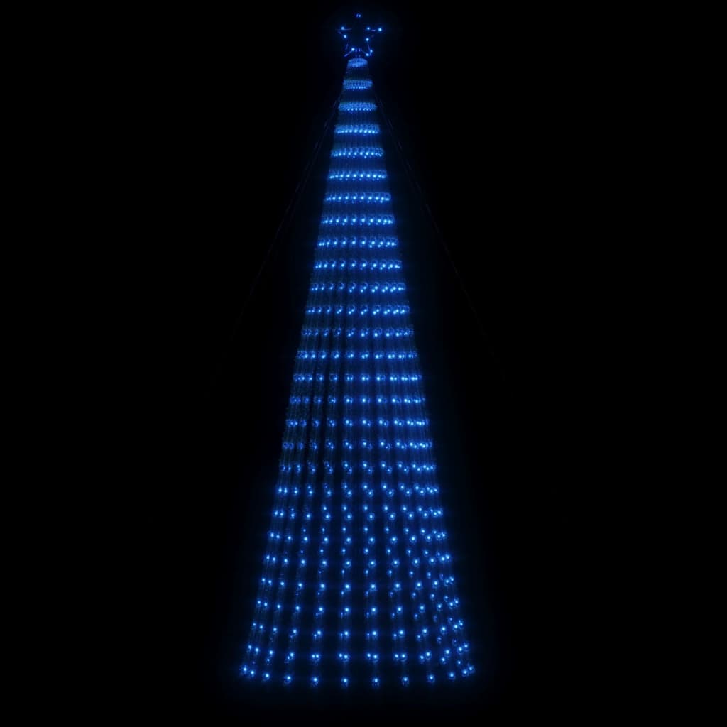 Lichtkegel 688 blauwe LED's 300 cm