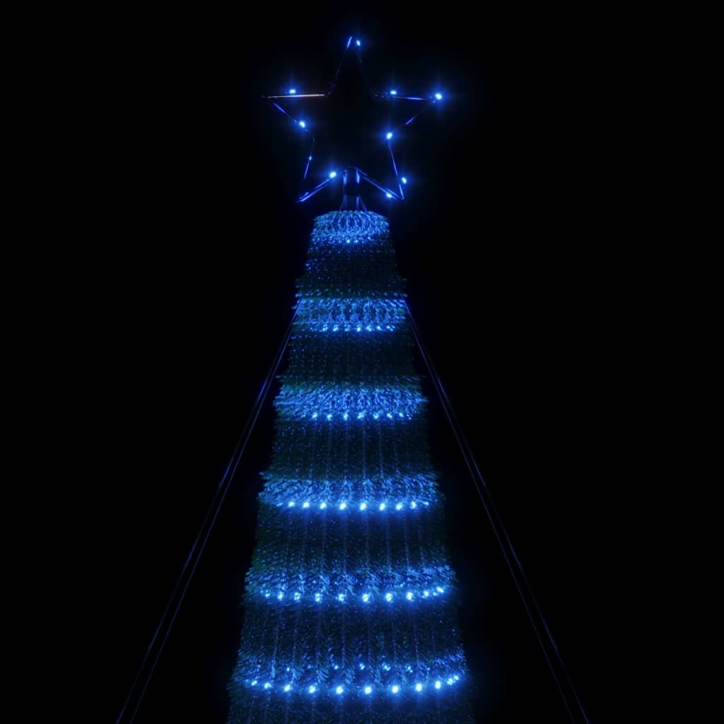 Lichtkegel 688 blauwe LED's 300 cm