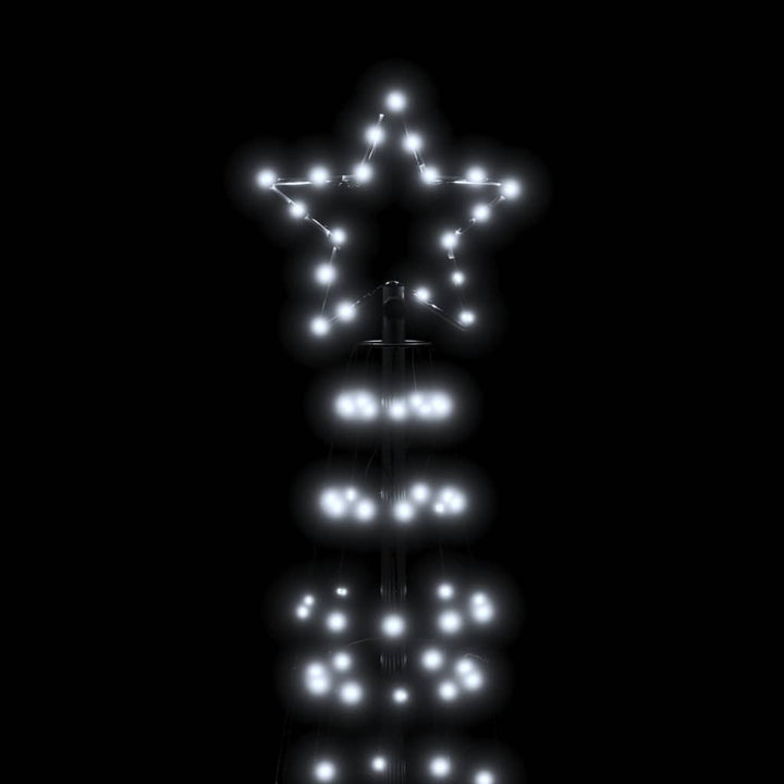 Lichtkegel met grondpinnen 570 koudwitte LED's 300 cm
