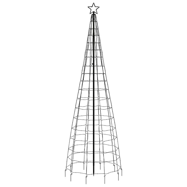 Lichtkegel met grondpinnen 570 meerkleurige LED's 300 cm