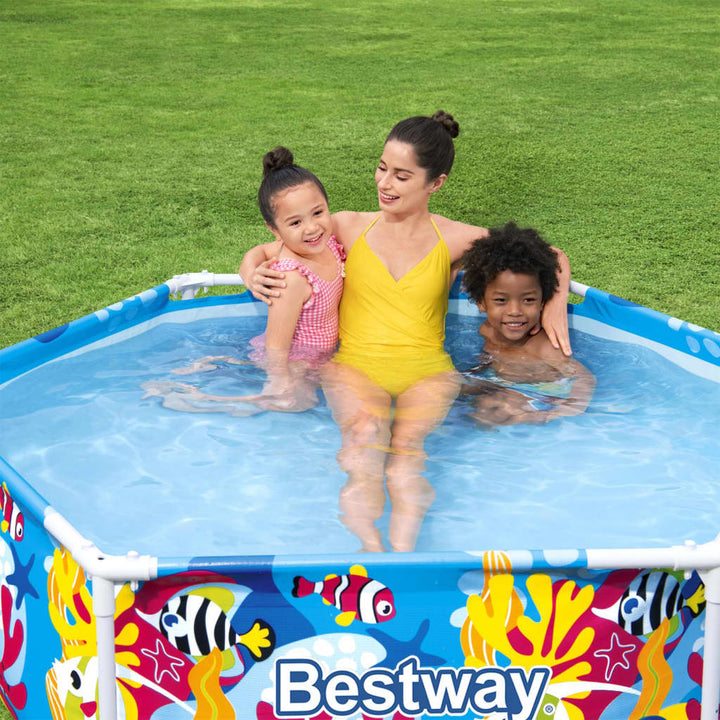 Bestway Steel Pro Kinderzwembad UV Careful bovengronds 183x51 cm