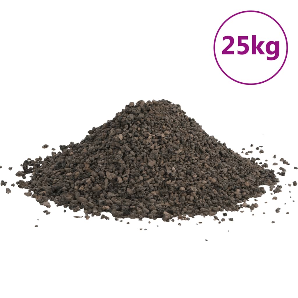 Basaltgrind 25 kg 3-5 mm zwart