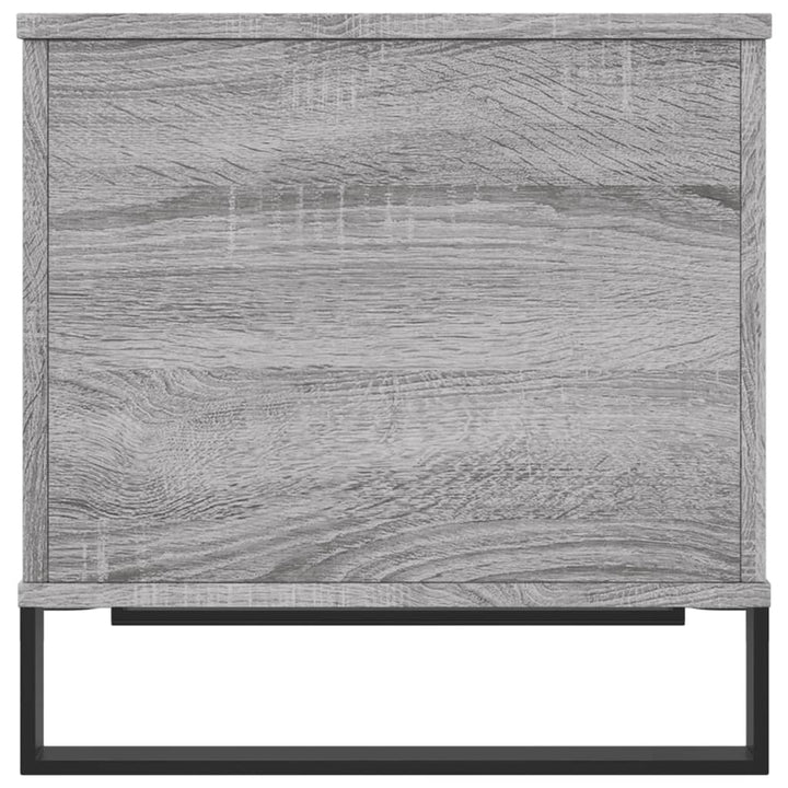 Salontafel 60x44,5x45 cm bewerkt hout grijs sonoma eikenkleurig