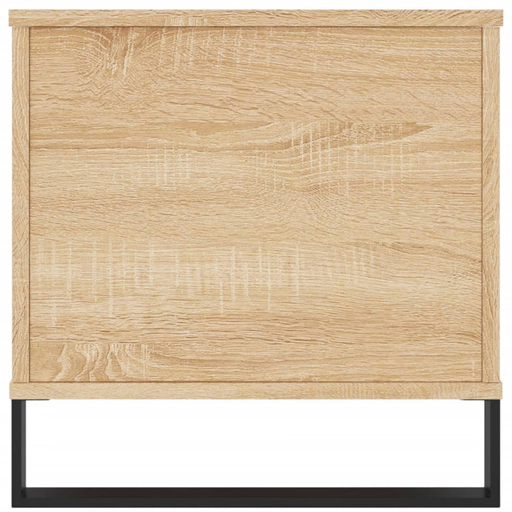 Salontafel 90x44,5x45 cm bewerkt hout sonoma eikenkleurig