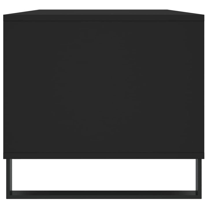 Salontafel 90x49x45 cm bewerkt hout zwart