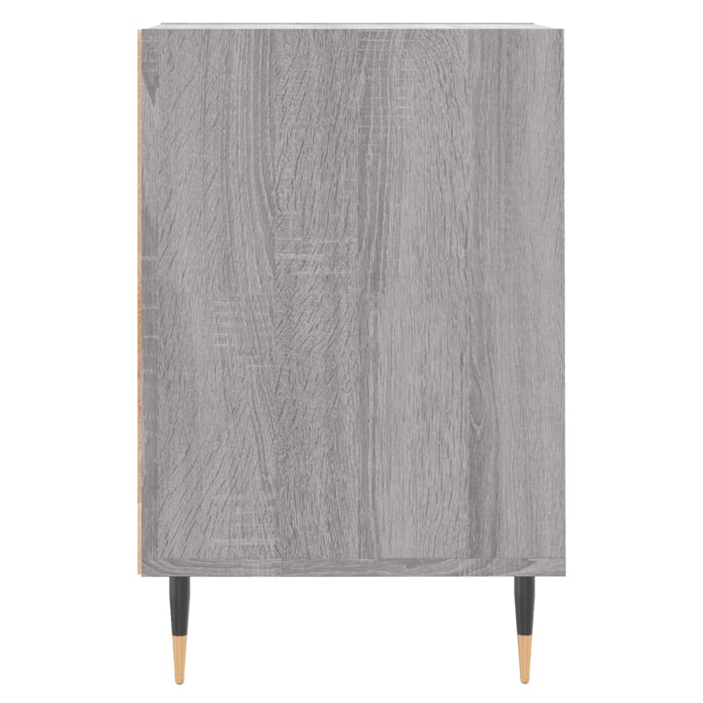 Tv-meubel 160x35x55 cm bewerkt hout grijs sonoma eikenkleurig