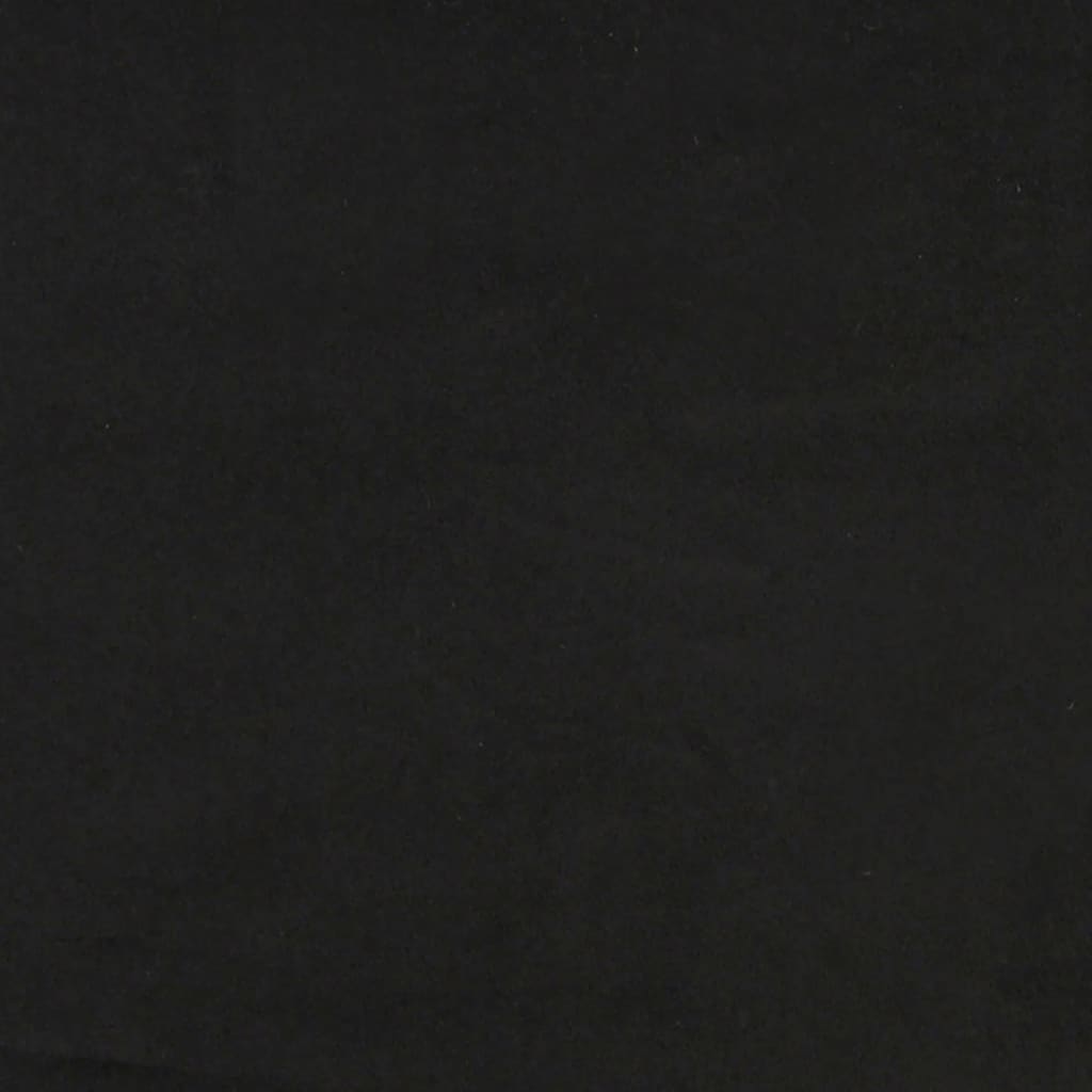 Fauteuil 60 cm fluweel zwart