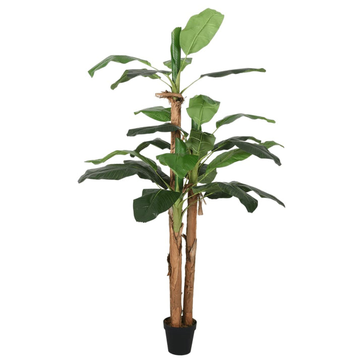 Kunstplant bananenboom 18 bladeren 150 cm groen