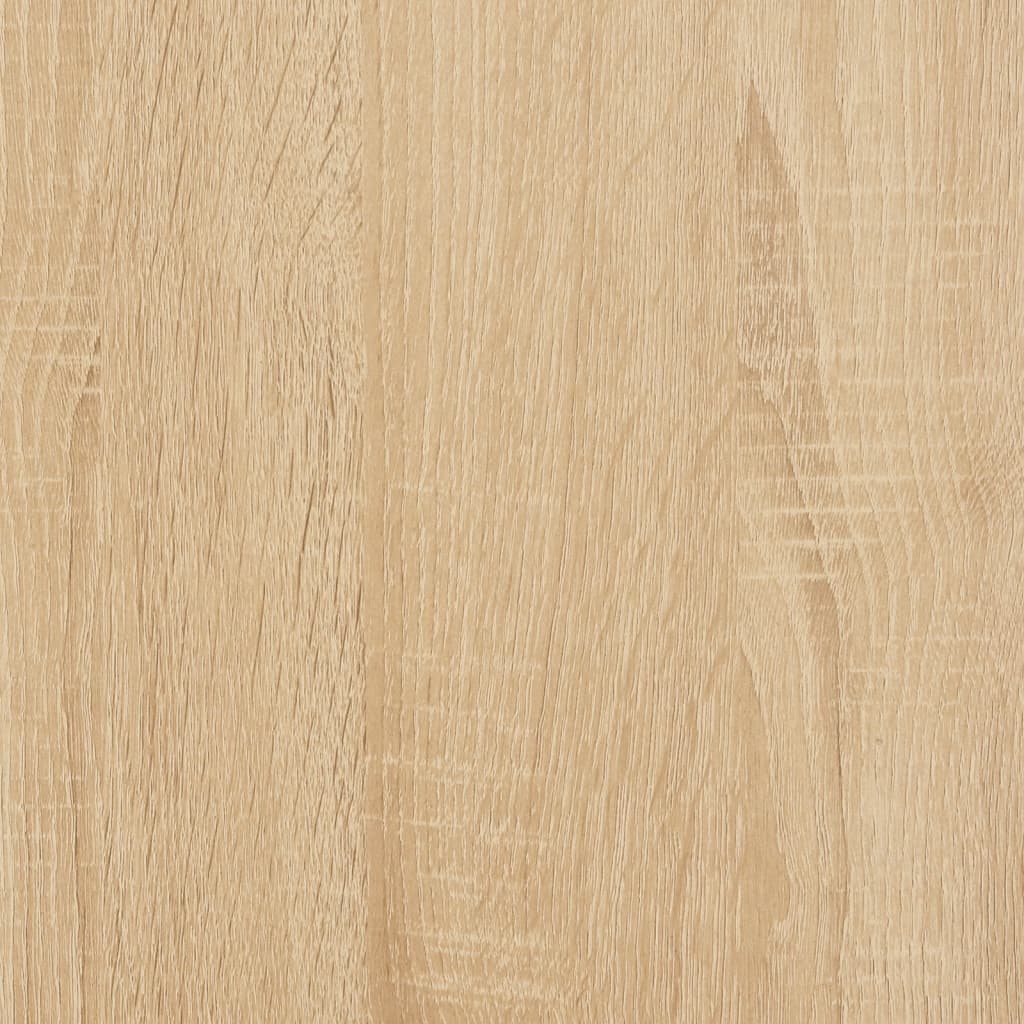 2-delige Tafeltjesset bewerkt hout sonoma eikenkleurig