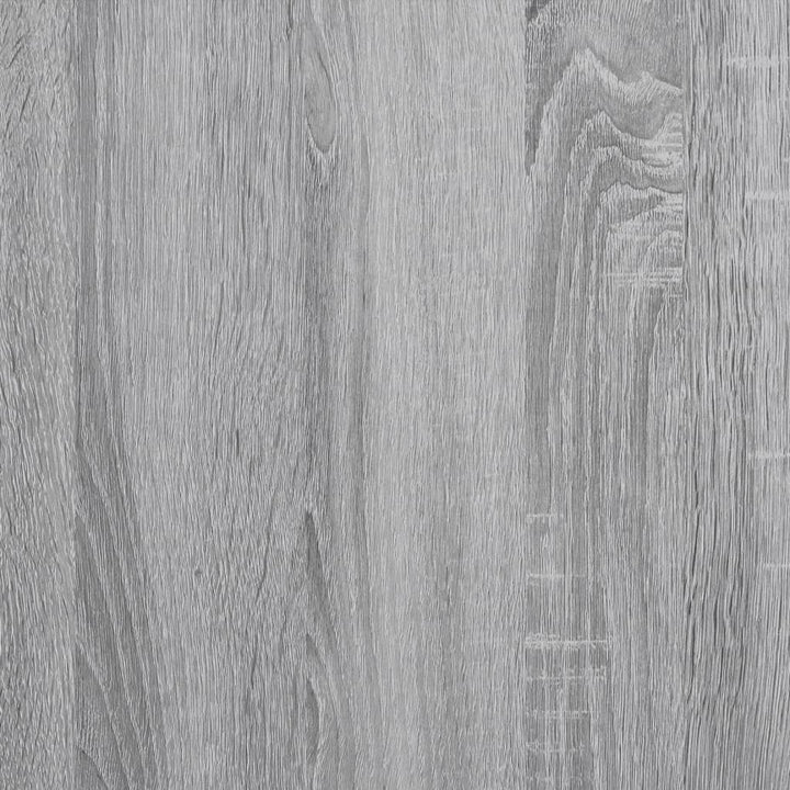 Bureau 120x50x75 cm metaal en bewerkt hout grijs sonoma eiken