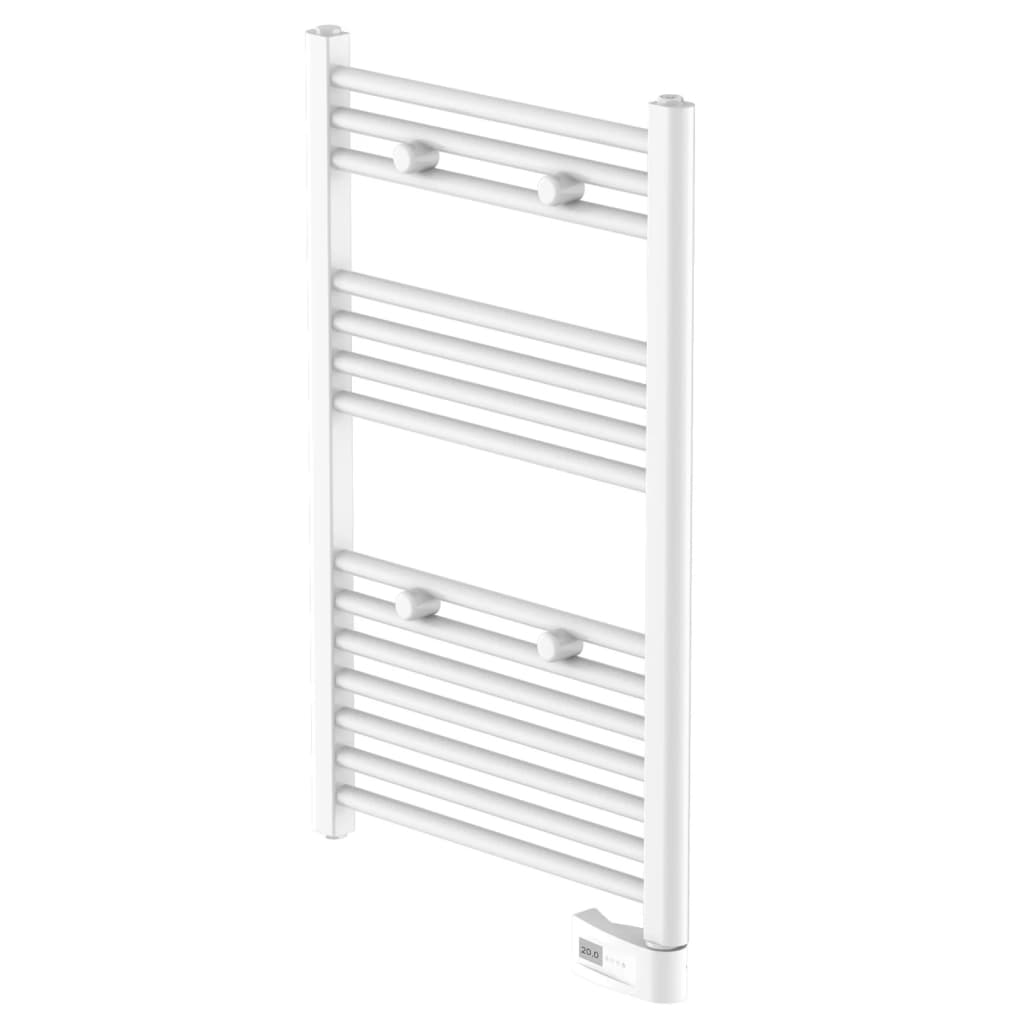 EISL Badkamerradiator met timer 80x50x15 cm wit