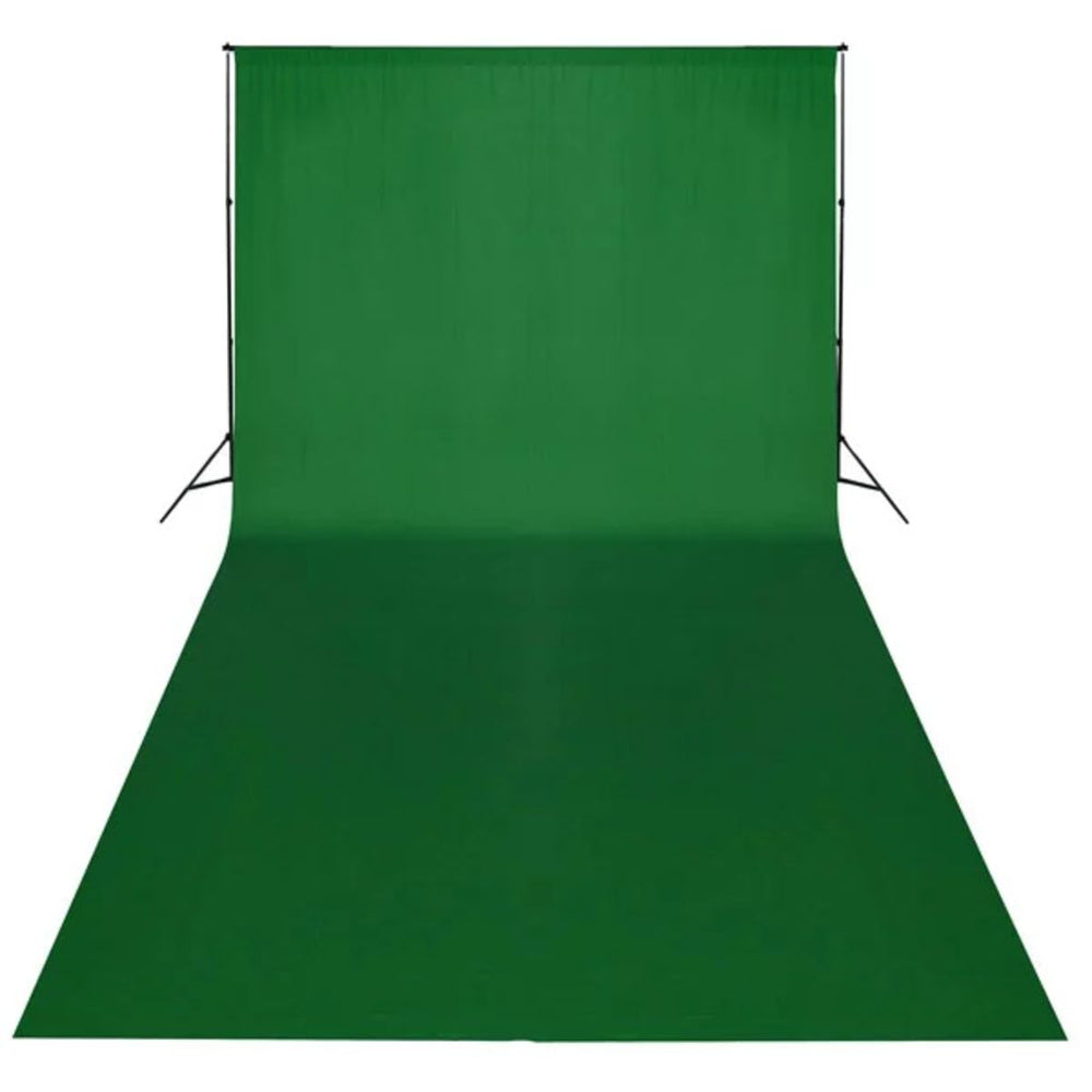 Achtergrond chromakey 600x300 cm katoen groen - Griffin Retail