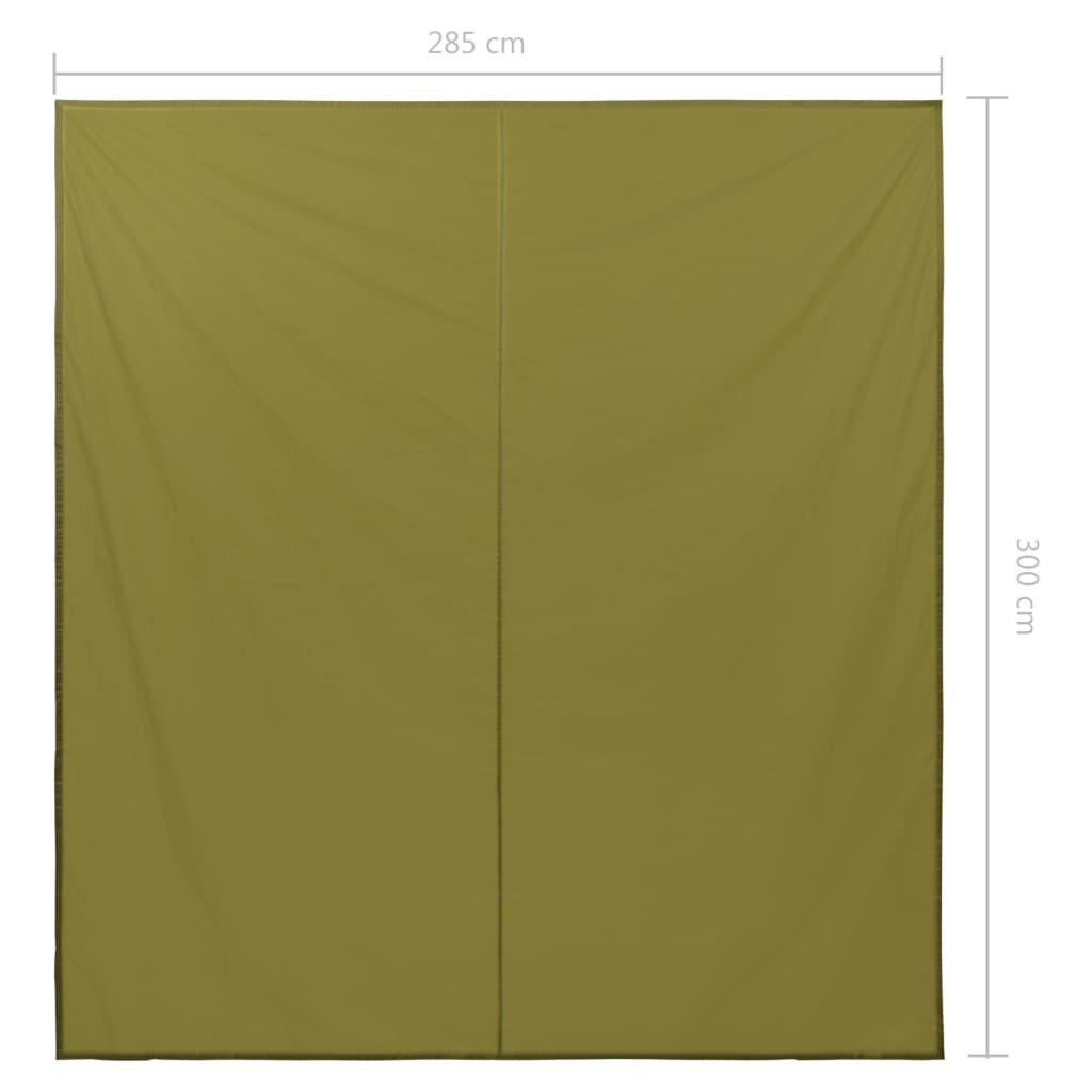 Afdekzeil 3x2,85 m groen - Griffin Retail
