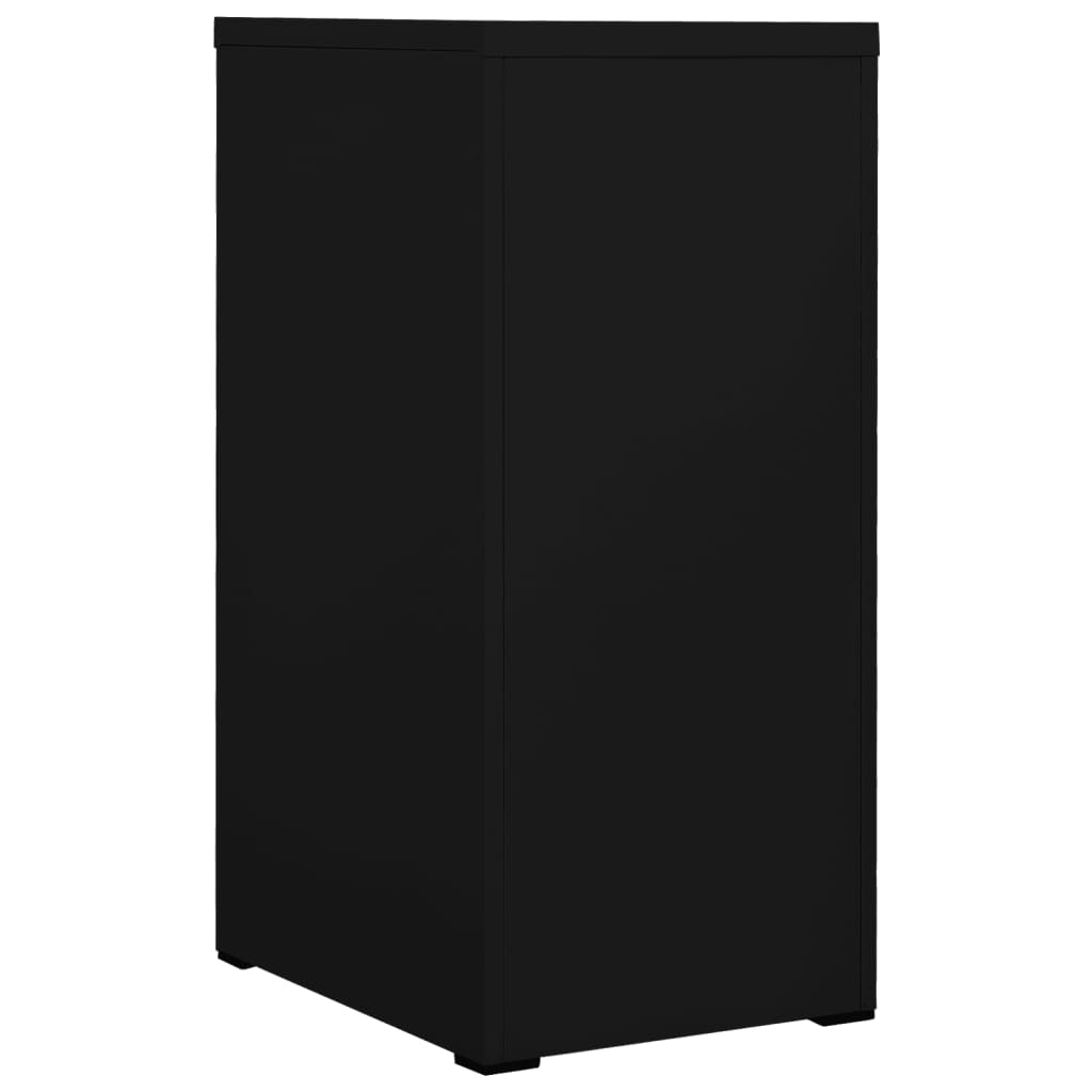 Archiefkast 46x62x102,5 cm staal zwart - Griffin Retail